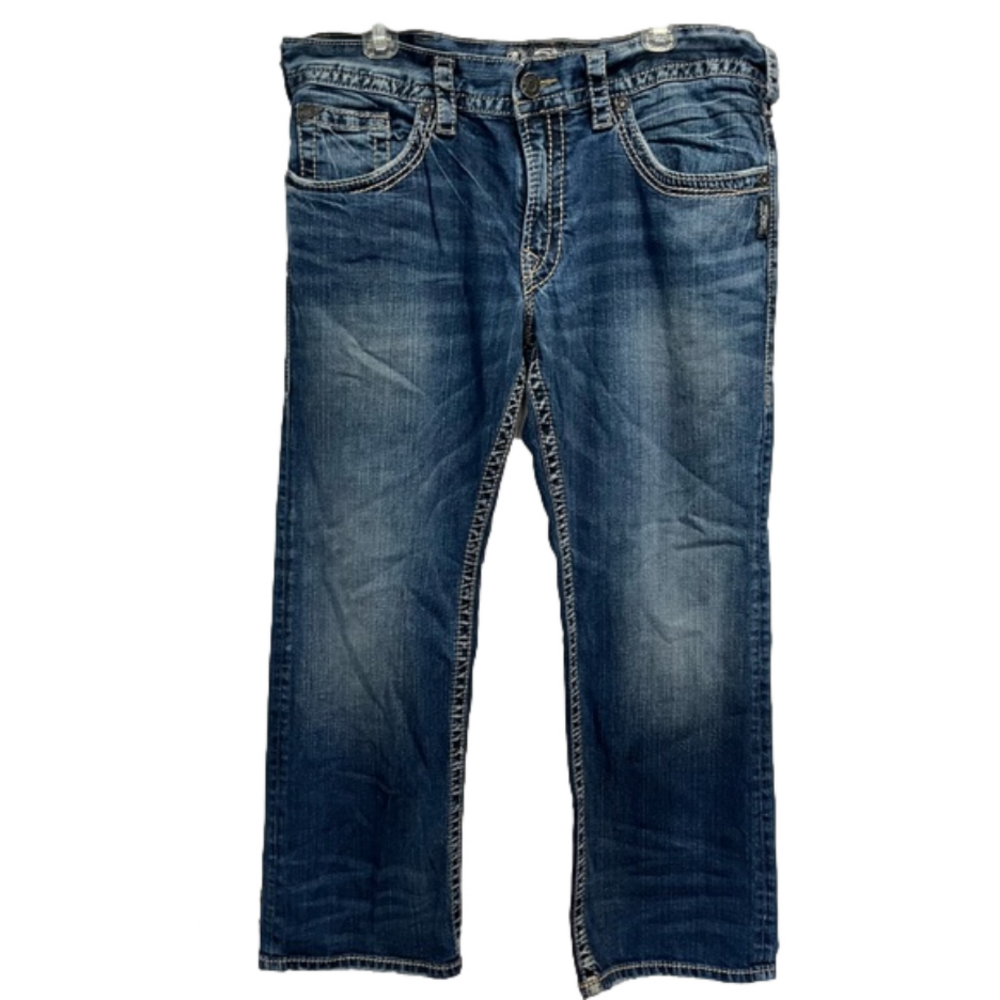 Silver Zac Straight Leg jeans 36/30
